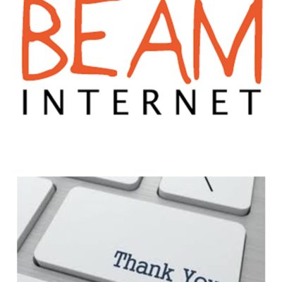 Thank you to Beam Internet