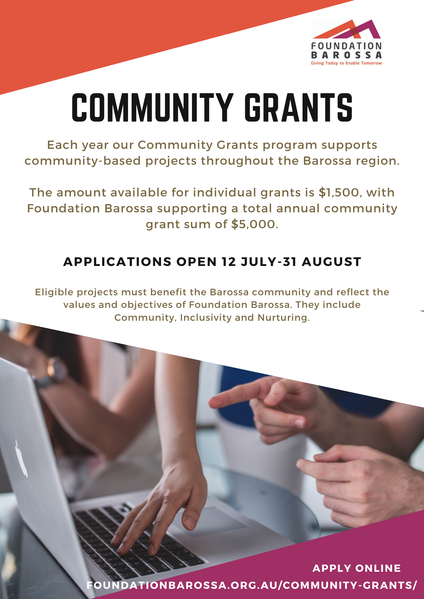 Community Grants Foundation Barossa