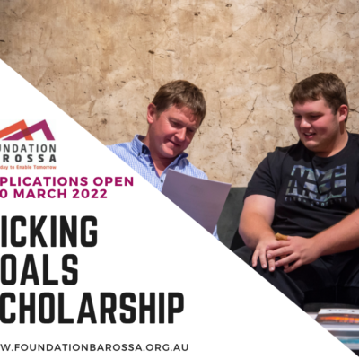 Kicking Goals Scholarship - 2022 applications now open